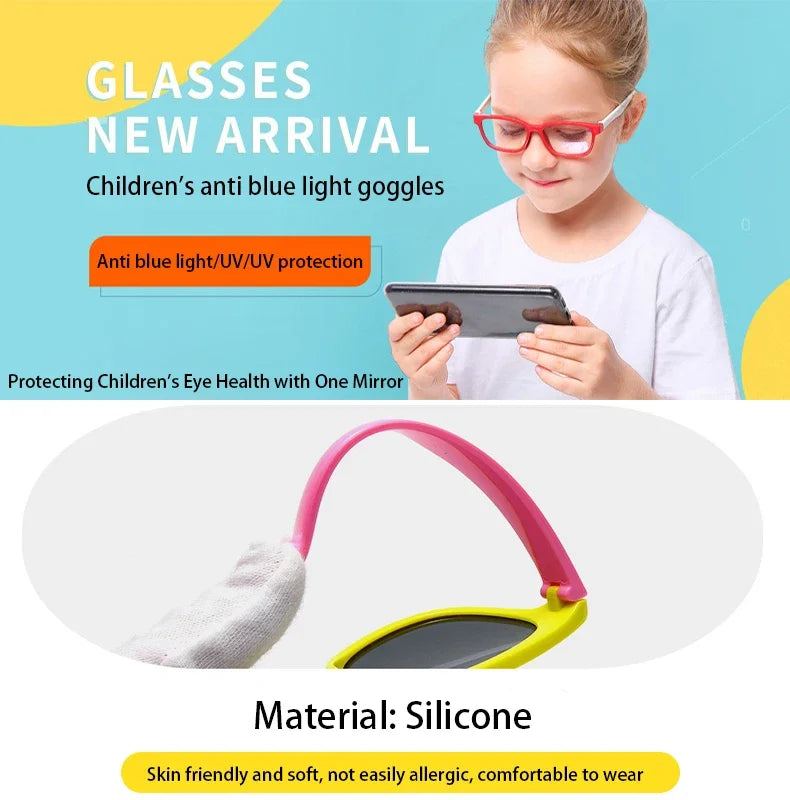 Anti UV Children's Color Sunglasses