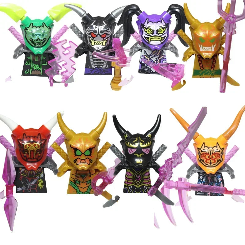 Anime Ninja Figures Building Blocks Mini Action Lego