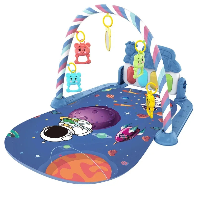 Baby Activity Early Education Piano Keyboard Crawling Blanket Pedal Play Mat