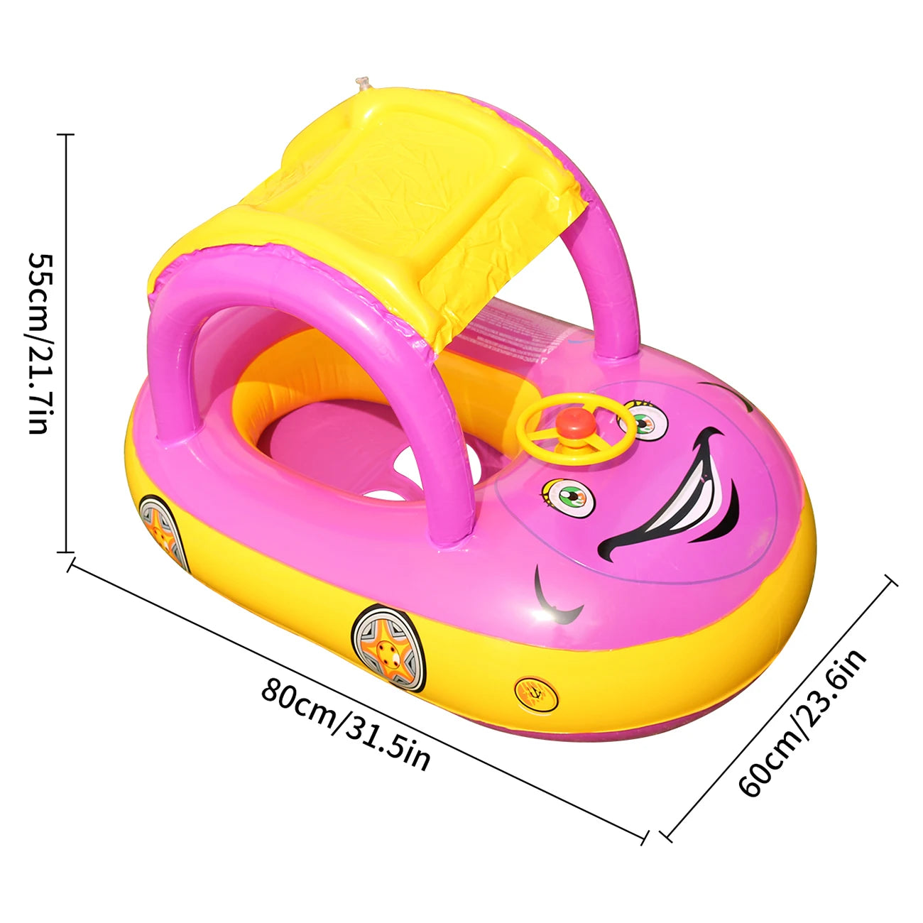 Car shape Toddler pool floats