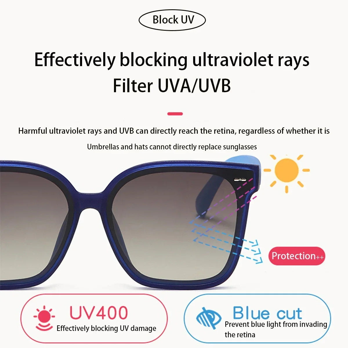 Anti UV Children's Color Sunglasses