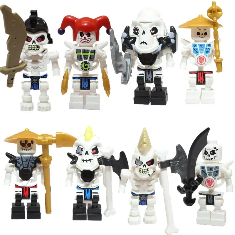 Anime Ninja Figures Building Blocks Mini Action Lego