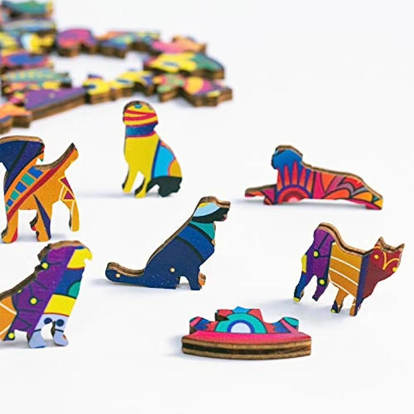 Unique Elephant Wooden Puzzle