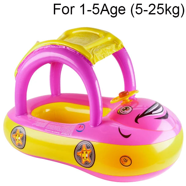 Car shape Toddler pool floats