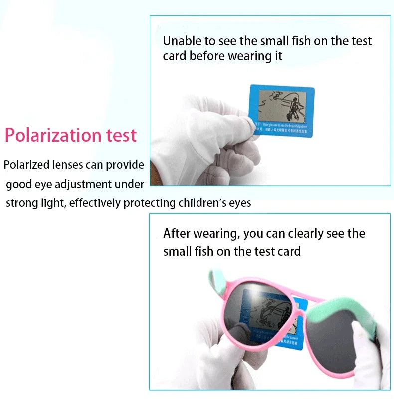 Anti UV Children's Color Sunglasses