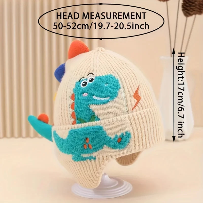 Winter Warm Baby Ear Protection Cartoon Beanies