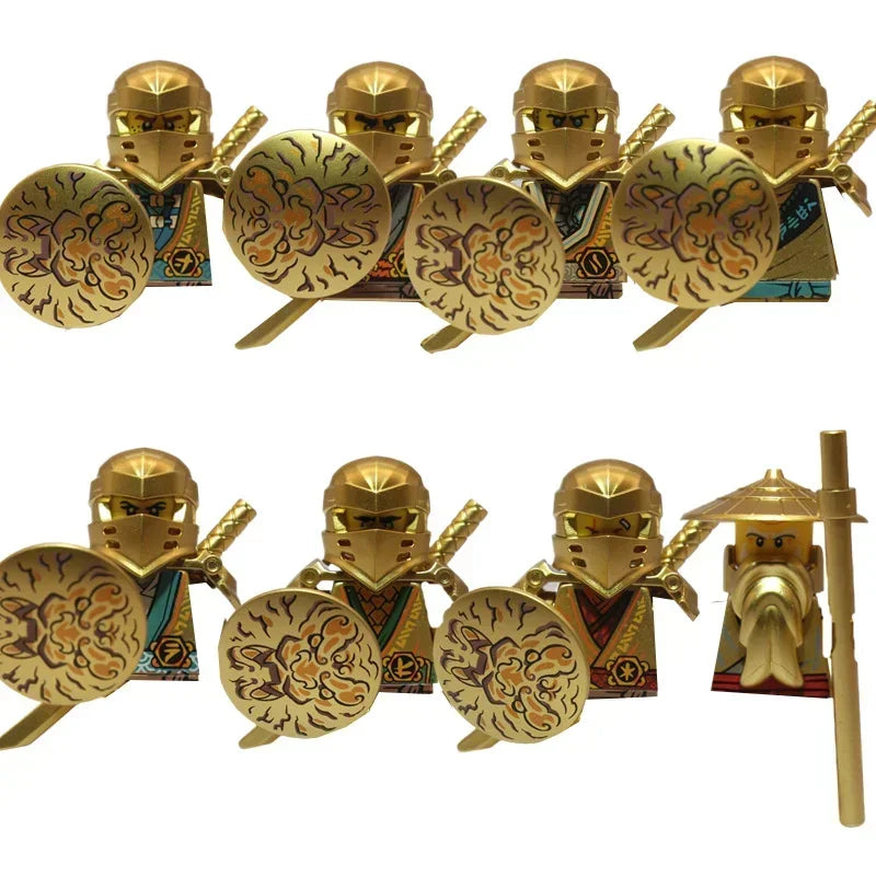 Anime Ninja Figures Building Blocks Mini Action Lego