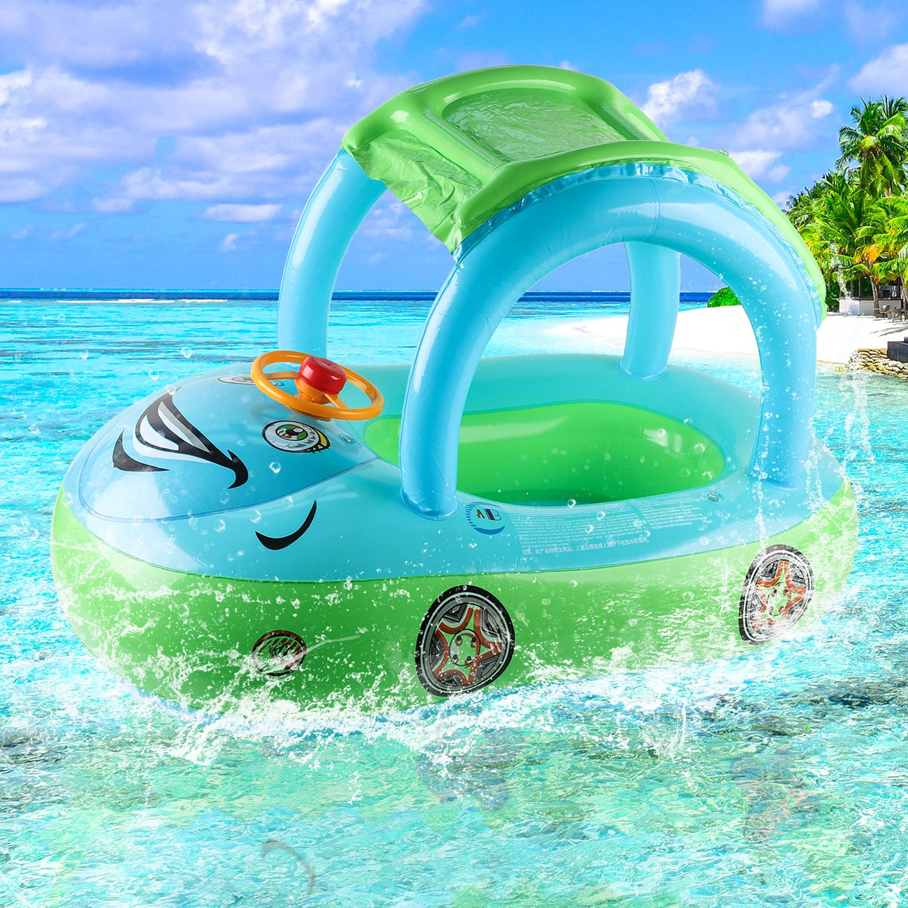 Car shape Toddler pool floats