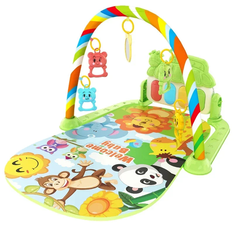 Baby Activity Early Education Piano Keyboard Crawling Blanket Pedal Play Mat