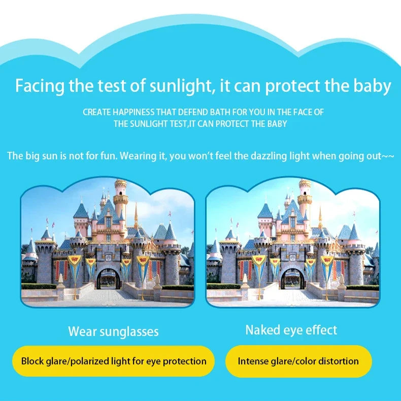 Anti UV Children's Color Sunglasses