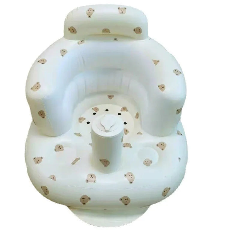 Baby Inflatable Seat for Babies Built in Air Pump Infant Back Support Sofa Infant Support Seat Toddler Chair for Sitting up Gift