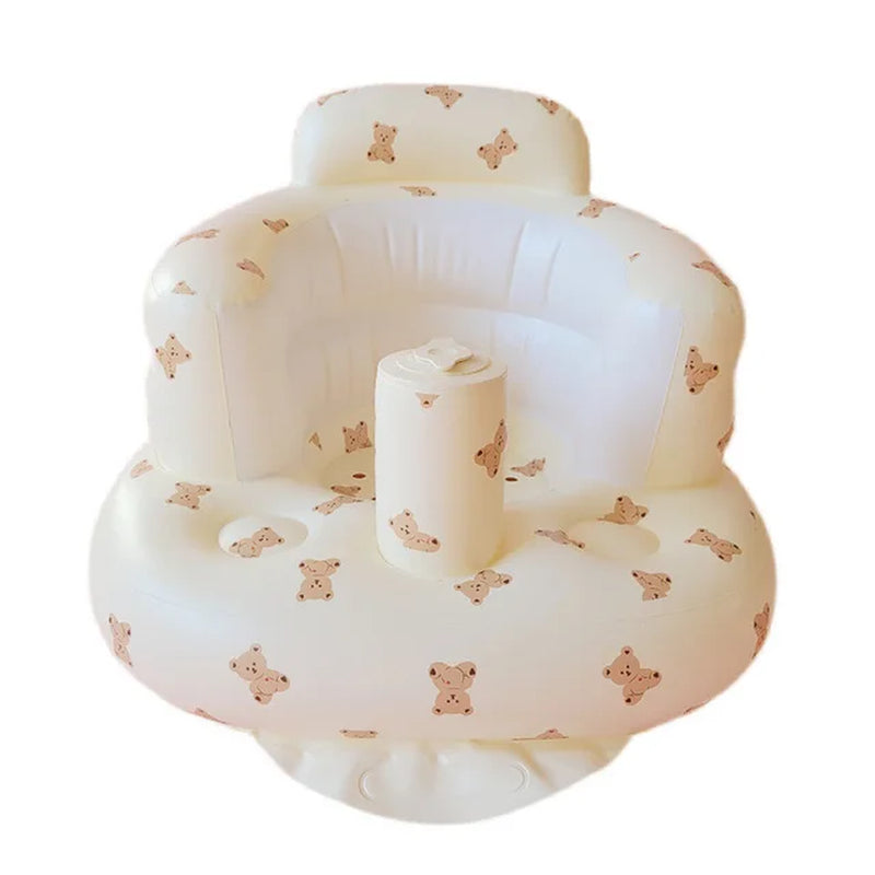 Baby Inflatable Seat for Babies Built in Air Pump Infant Back Support Sofa Infant Support Seat Toddler Chair for Sitting up Gift