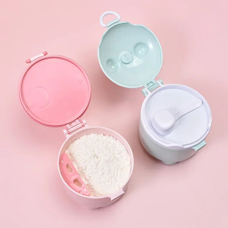 Baby Milk Powder Box Infant Feeding Container Newborn Food Storage Box Powder Dispenser 