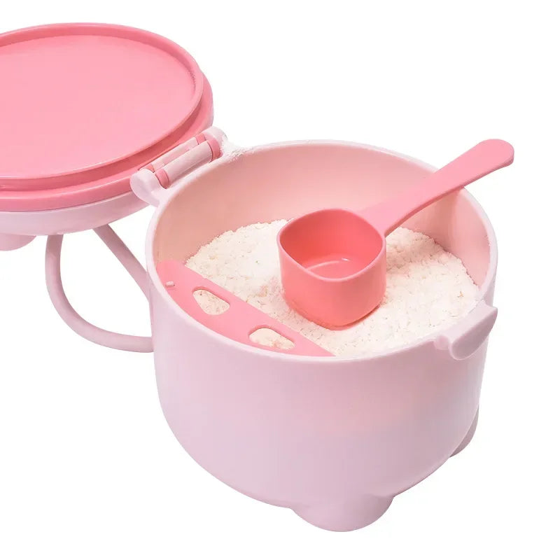 Baby Milk Powder Box Infant Feeding Container Newborn Food Storage Box Powder Dispenser 