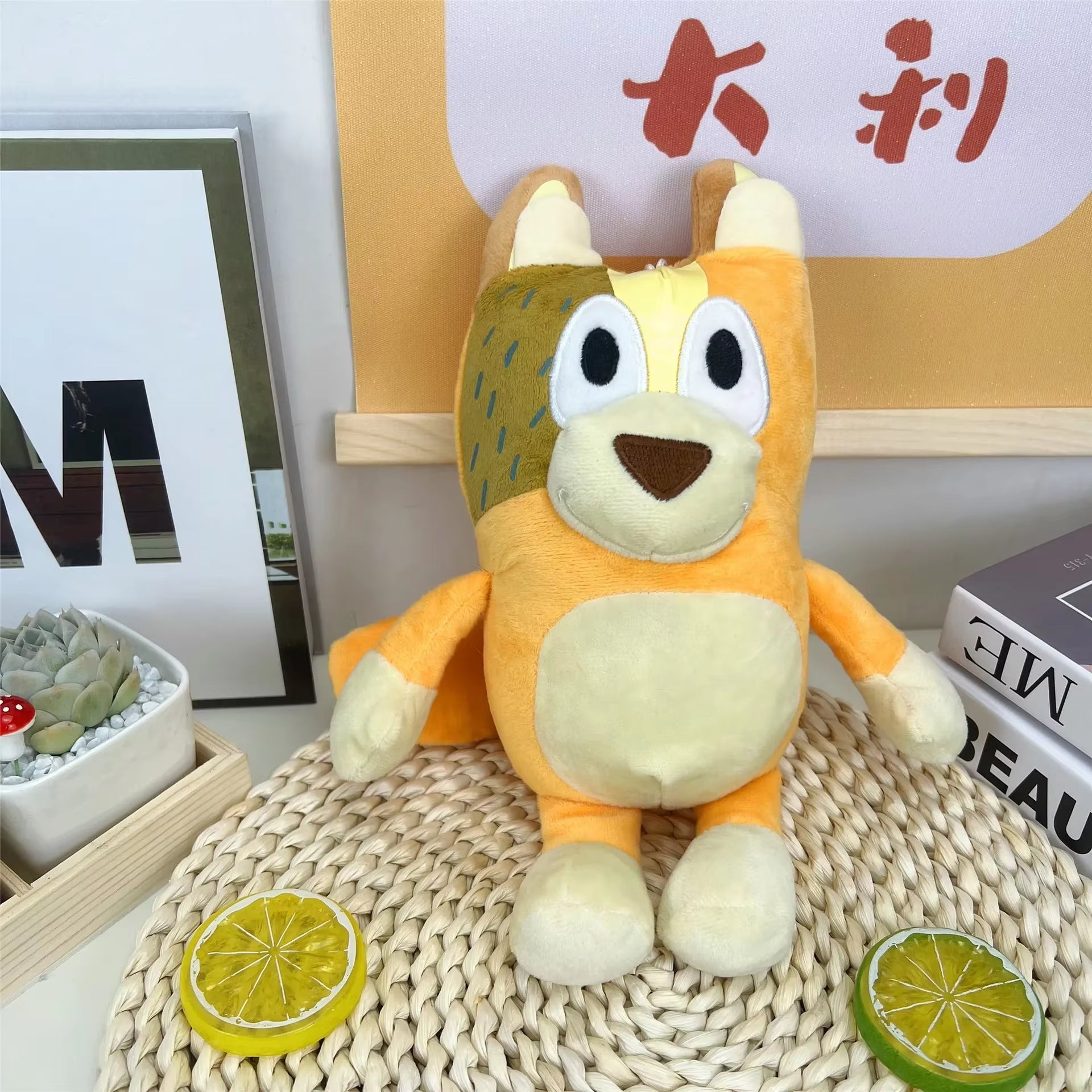 17/28Cm Bluey & Bingo Family Plush Toys Cartoon Dog Stuffed Animals Soft Plush Dolls Christmas Gifts Perfect for Birthday
