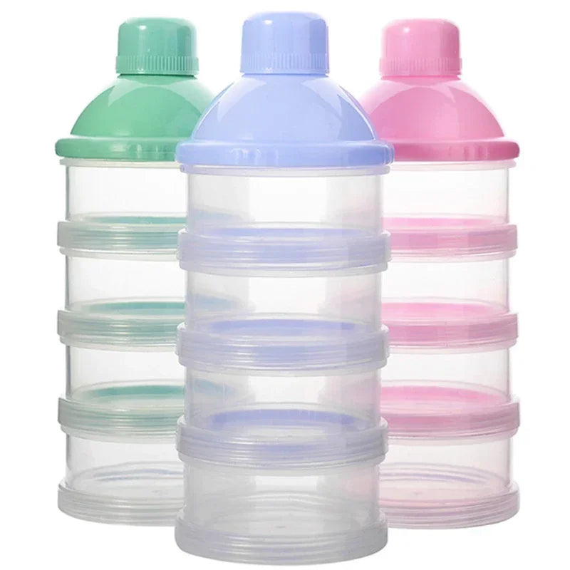 Baby Milk Powder Box Infant Feeding Container Newborn Food Storage Box Powder Dispenser 