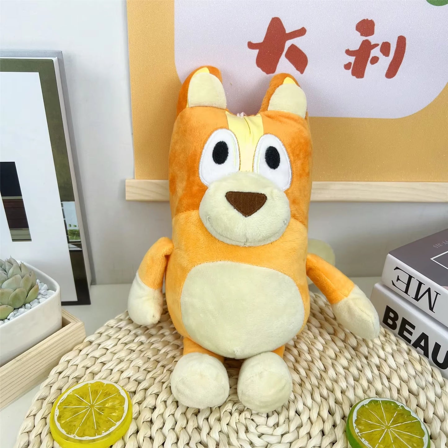 17/28Cm Bluey & Bingo Family Plush Toys Cartoon Dog Stuffed Animals Soft Plush Dolls Christmas Gifts Perfect for Birthday