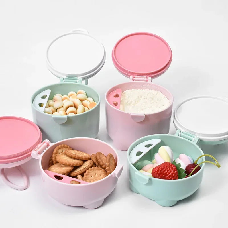 Baby Milk Powder Box Infant Feeding Container Newborn Food Storage Box Powder Dispenser 