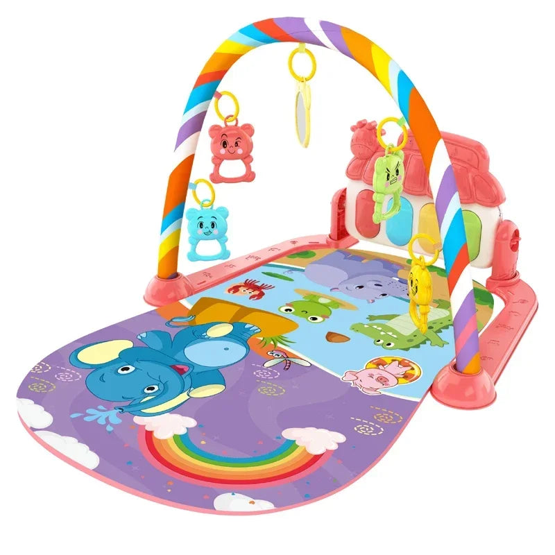 Baby Activity Early Education Piano Keyboard Crawling Blanket Pedal Play Mat