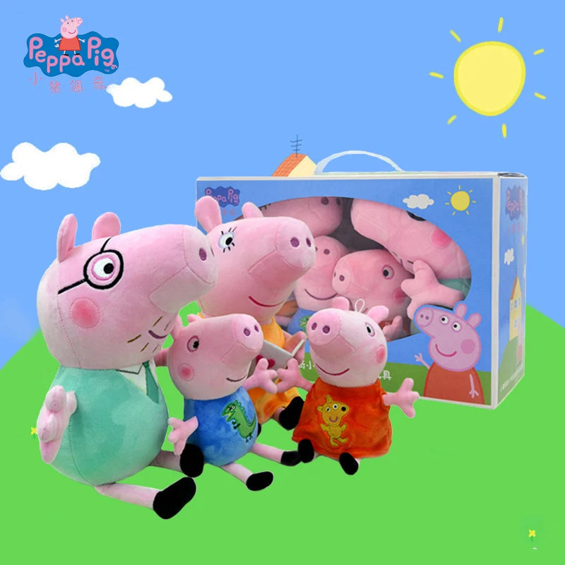 Peppa Pig Plush Family of 4 Suit