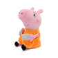 Original Peppa Pig Plush Toys George Holiday Party Decoration Family of 4 Suit Children's Toys Christmas Gifts
