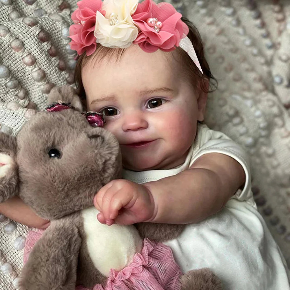 Hand-Detailed Painted Visible Veins Lifelike Doll 