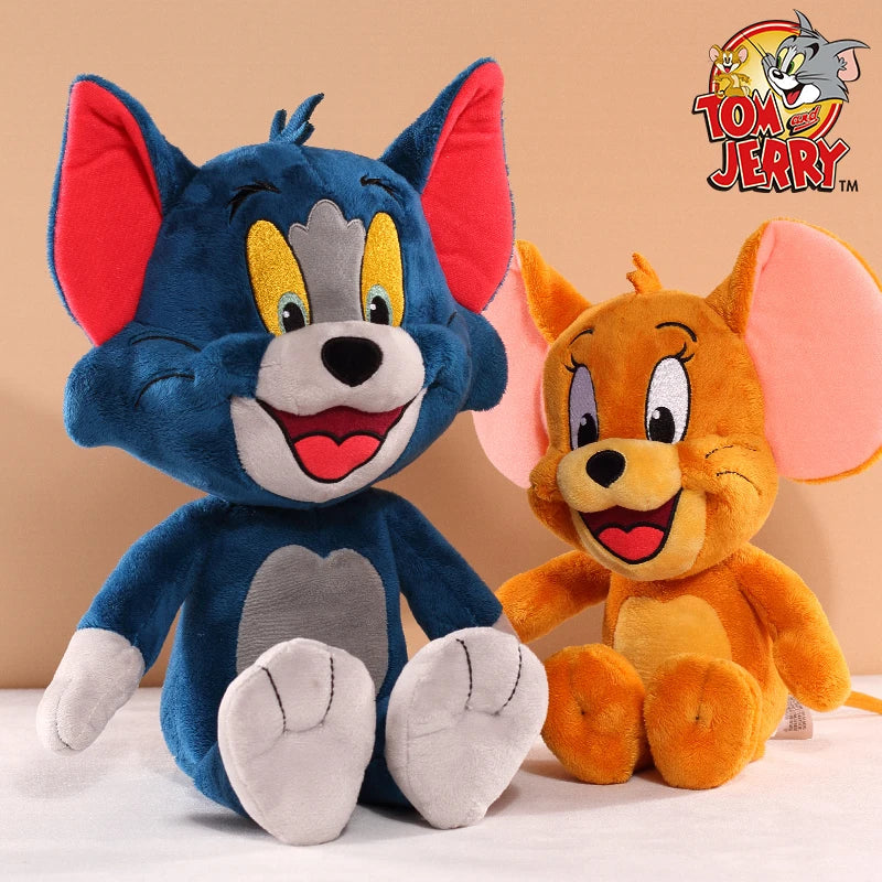 Tom and Jerry Doll Cute Soothing Plush Toy Baby Sleeping Pillow 