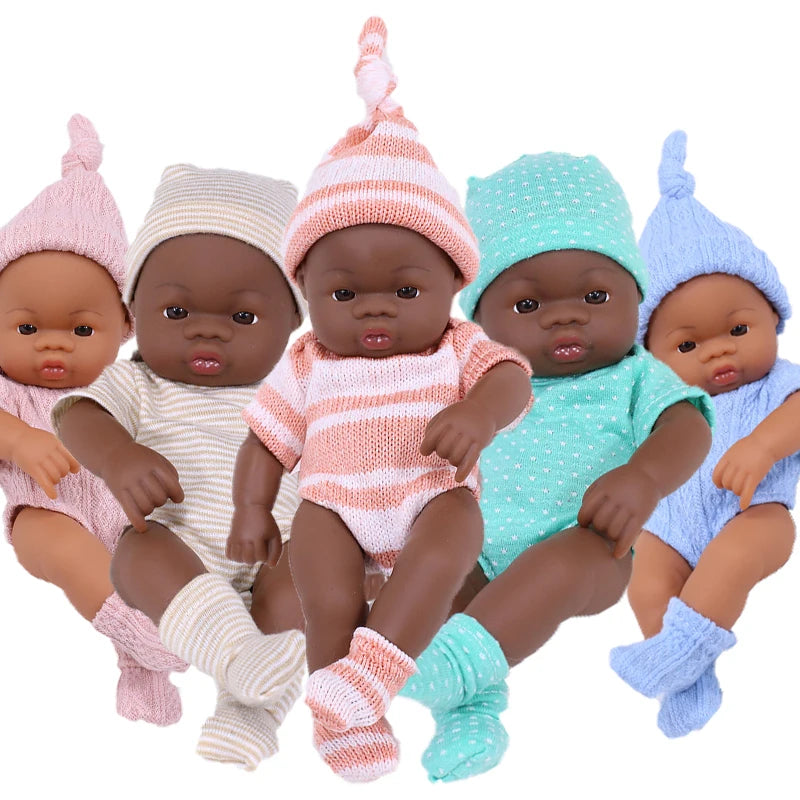 Black Reborn African Dolls 