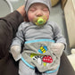 Levi Reborn Baby Realistic Vinyl Body Newborn Finished Hair-Painted Doll 