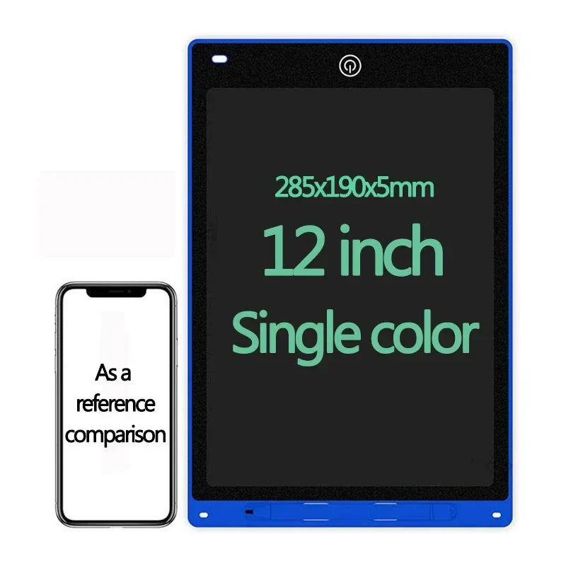 LCD Writing Tablet for Kids - 10/12 Inch Magic Drawing Board & Sketchpad Toy - Perfect Gift for Creative Play!
