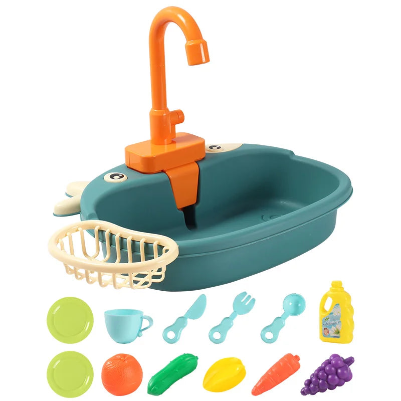 Kids Kitchen Sink Mini Dishwasher