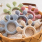 1Pc Silicone Teether,Food Grade Baby 0-12 months