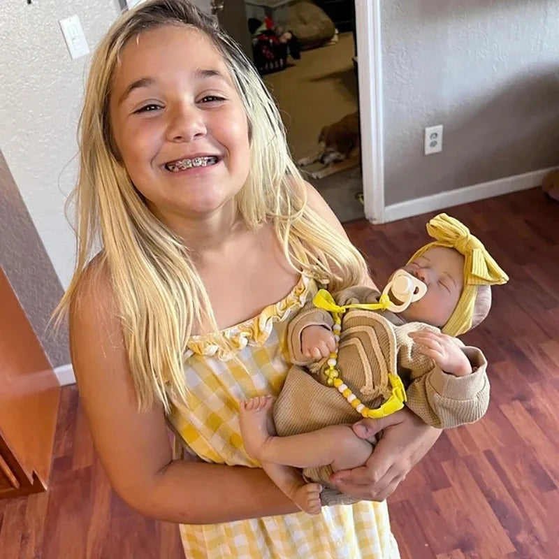 Newborn Baby 3D Skin Visible Veins Collectible Art Doll