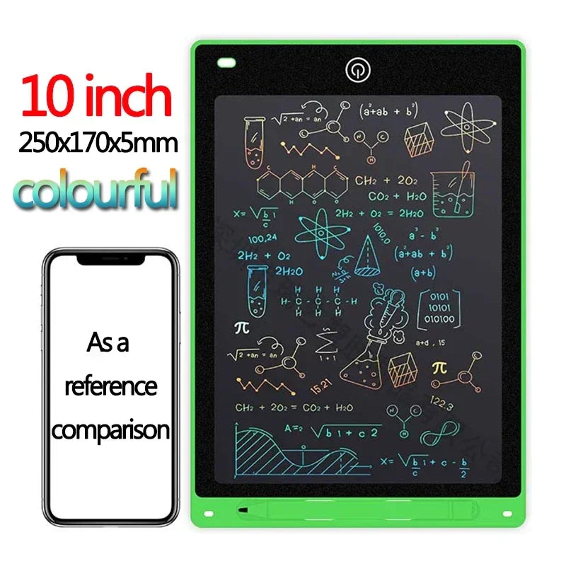 LCD Writing Tablet for Kids - 10/12 Inch Magic Drawing Board & Sketchpad Toy - Perfect Gift for Creative Play!