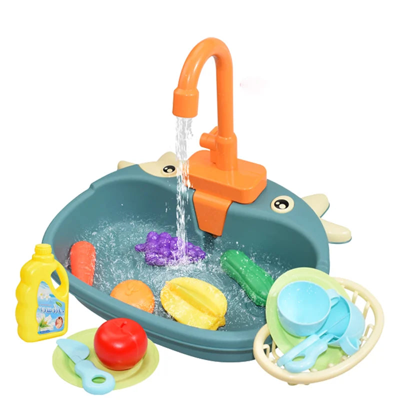 Kids Kitchen Sink Mini Dishwasher