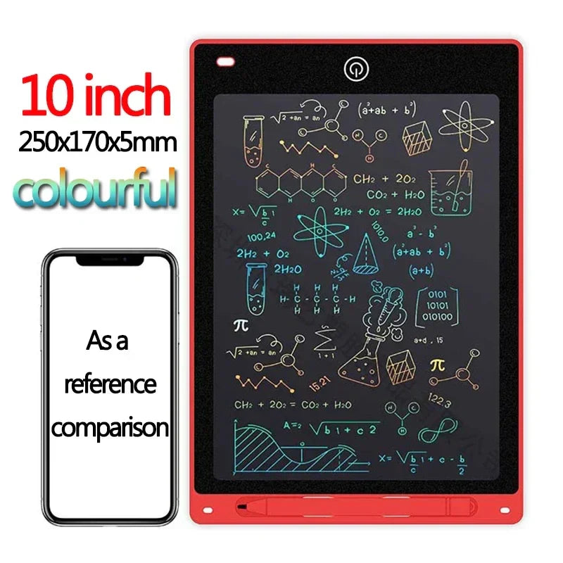 LCD Writing Tablet for Kids - 10/12 Inch Magic Drawing Board & Sketchpad Toy - Perfect Gift for Creative Play!