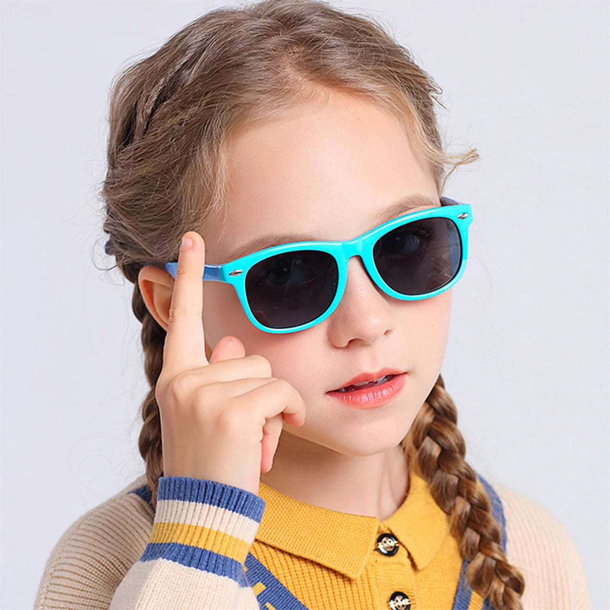 Anti UV Children's Color Sunglasses