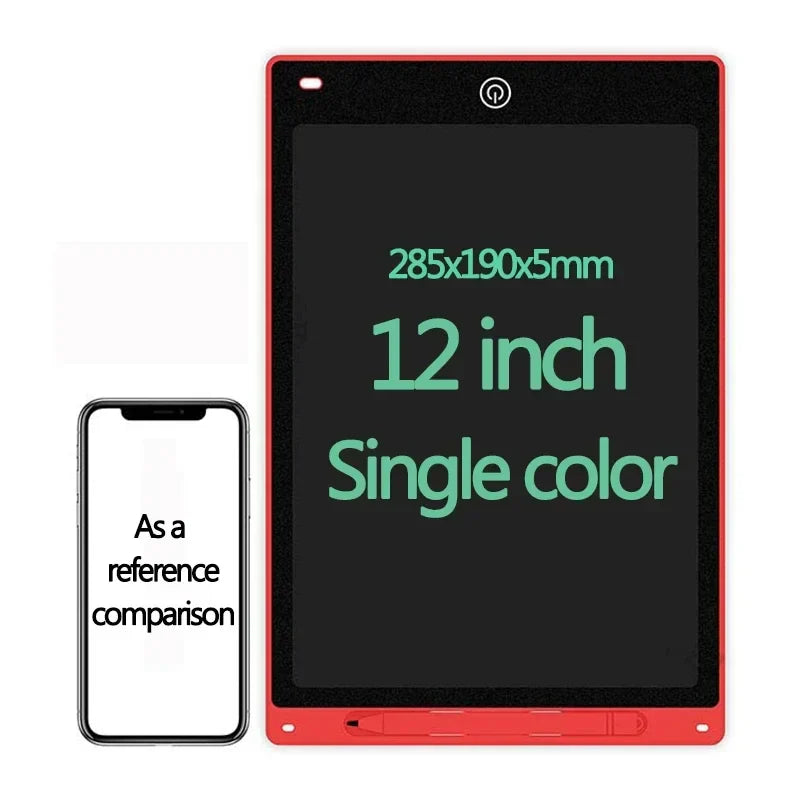 LCD Writing Tablet for Kids - 10/12 Inch Magic Drawing Board & Sketchpad Toy - Perfect Gift for Creative Play!