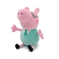 Original Peppa Pig Plush Toys George Holiday Party Decoration Family of 4 Suit Children's Toys Christmas Gifts
