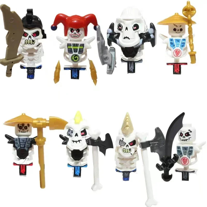Anime Ninja Figures Building Blocks Mini Action Lego