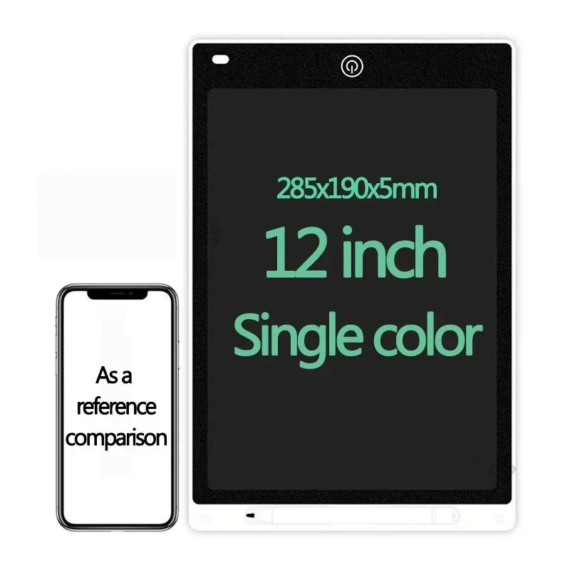 LCD Writing Tablet for Kids - 10/12 Inch Magic Drawing Board & Sketchpad Toy - Perfect Gift for Creative Play!
