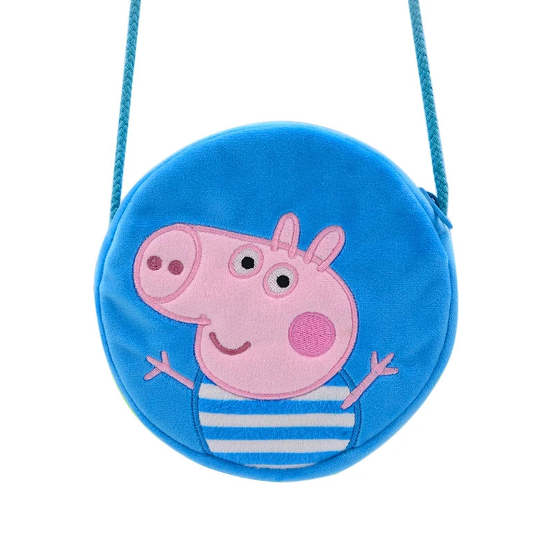 Peppa Pig Plush Backpack Single shoulder bag