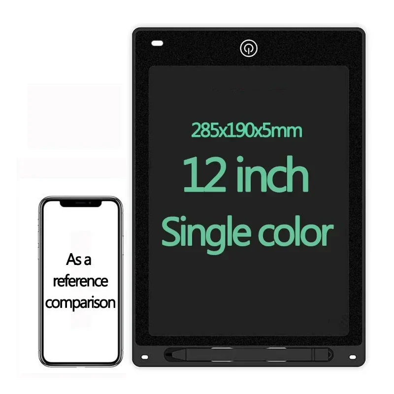 LCD Writing Tablet for Kids - 10/12 Inch Magic Drawing Board & Sketchpad Toy - Perfect Gift for Creative Play!