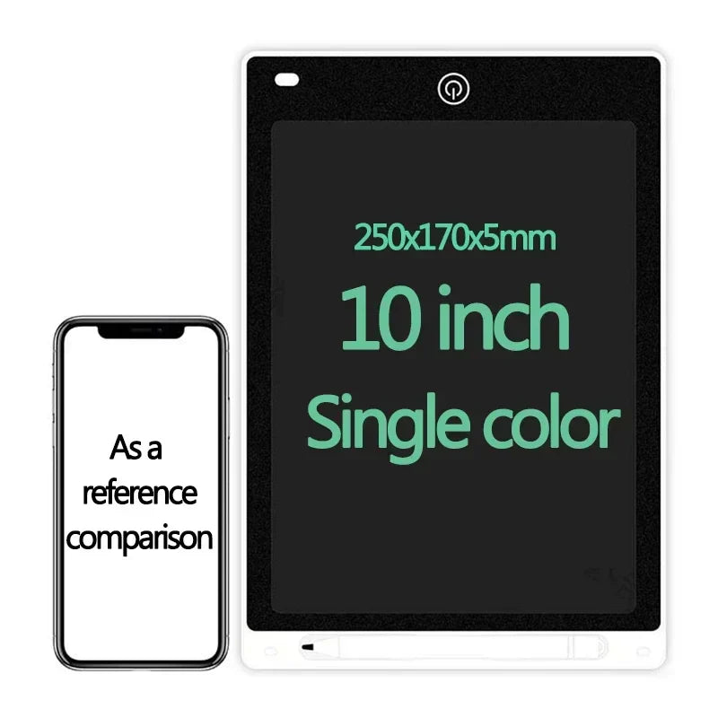 LCD Writing Tablet for Kids - 10/12 Inch Magic Drawing Board & Sketchpad Toy - Perfect Gift for Creative Play!