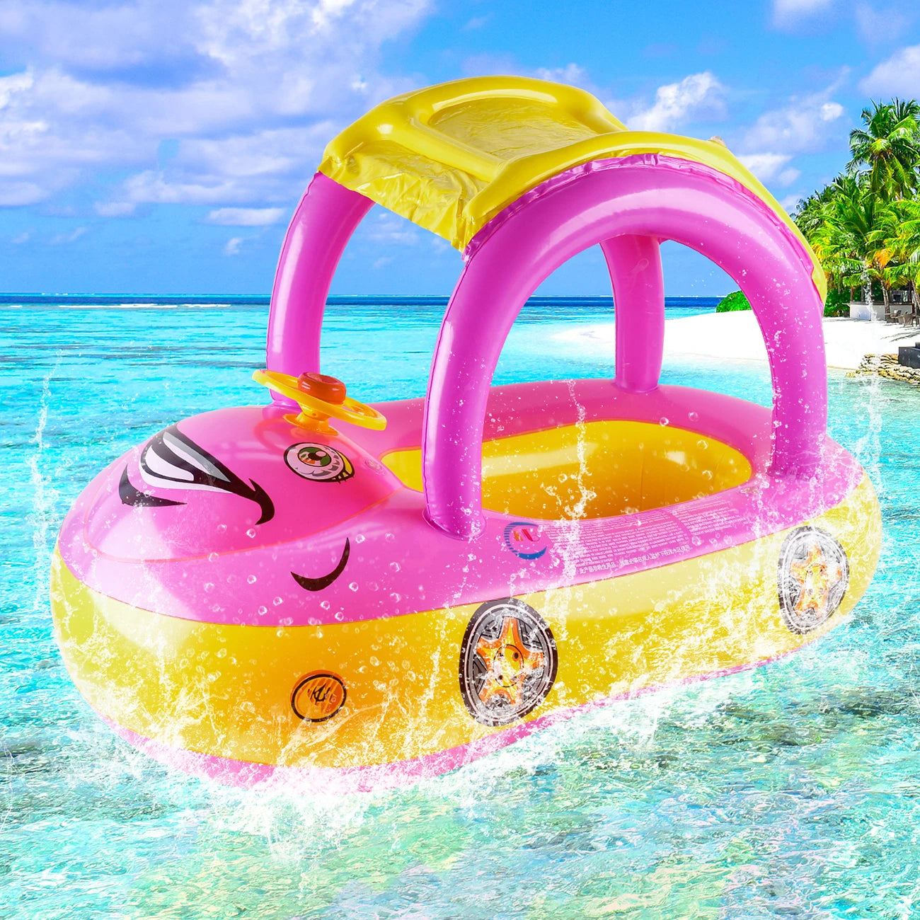Car shape Toddler pool floats