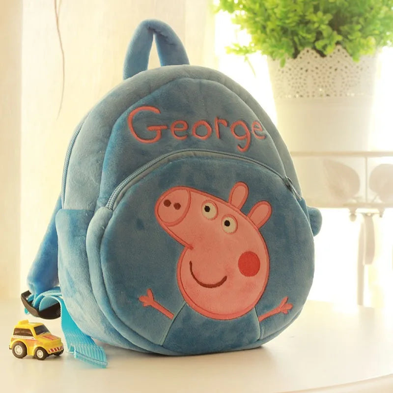 Peppa Pig Kindergarten Plush Schoolbag