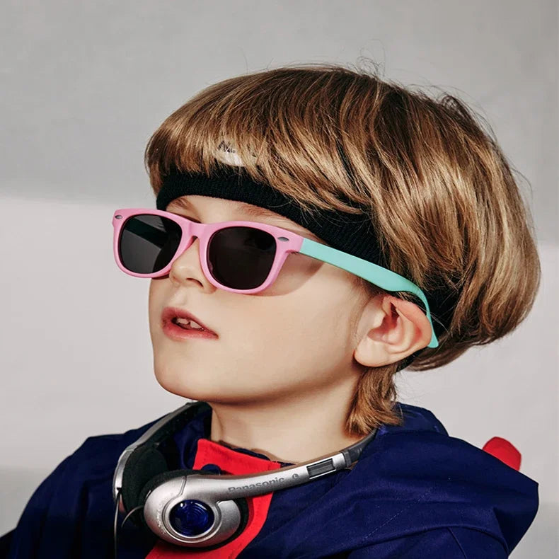 Anti UV Children's Color Sunglasses