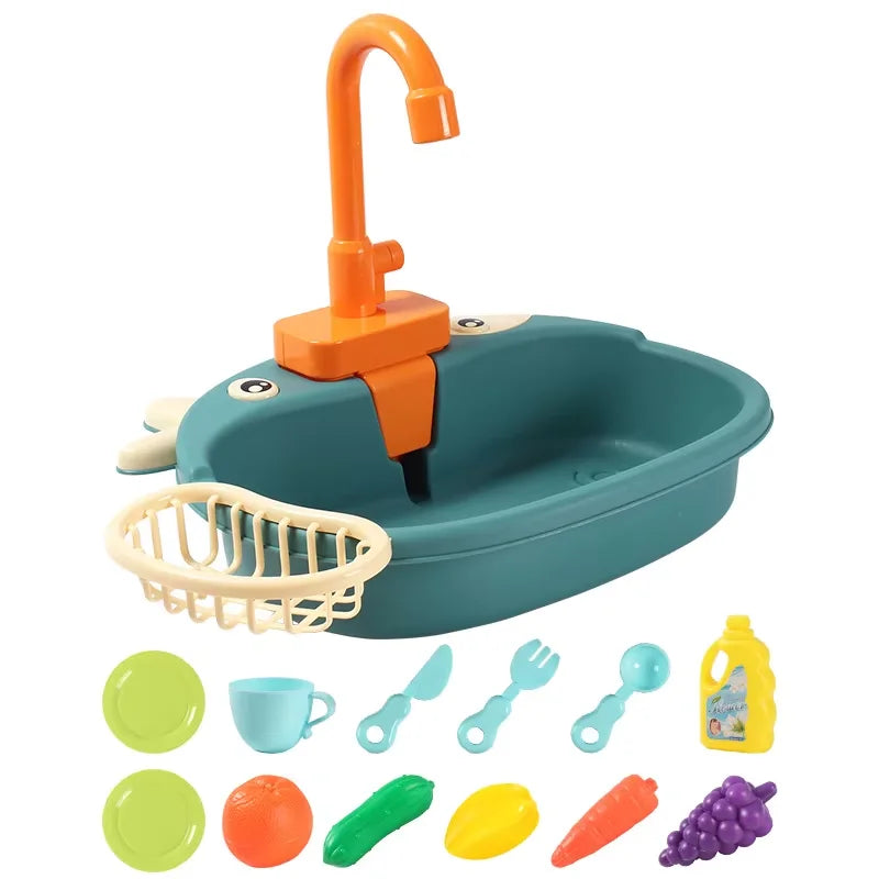 Kids Kitchen Sink Mini Dishwasher