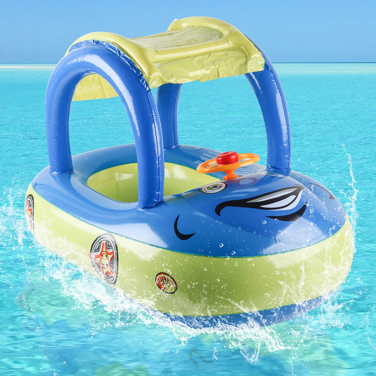 Car shape Toddler pool floats