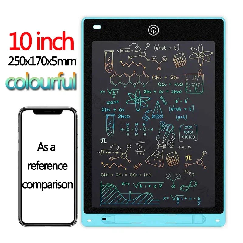LCD Writing Tablet for Kids - 10/12 Inch Magic Drawing Board & Sketchpad Toy - Perfect Gift for Creative Play!